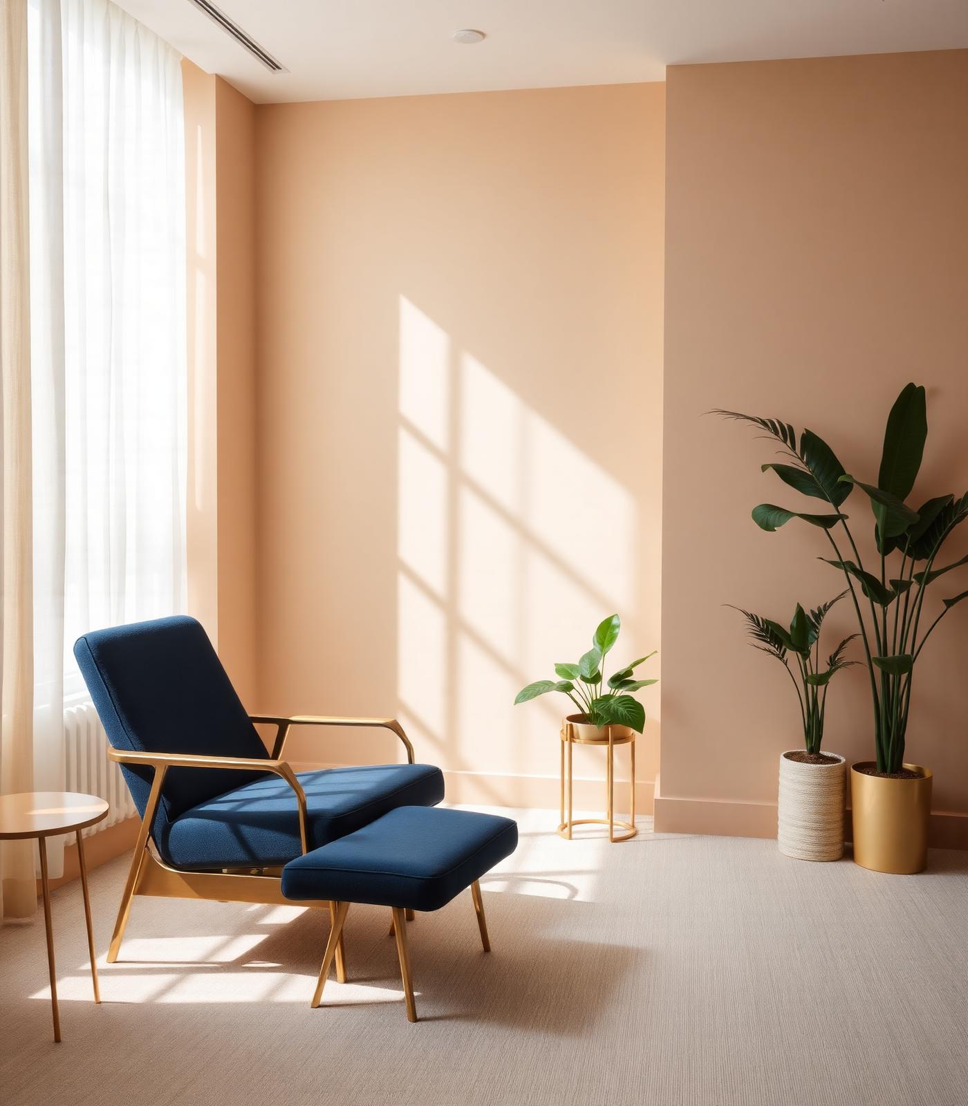 Calming therapy room at WonderMinds